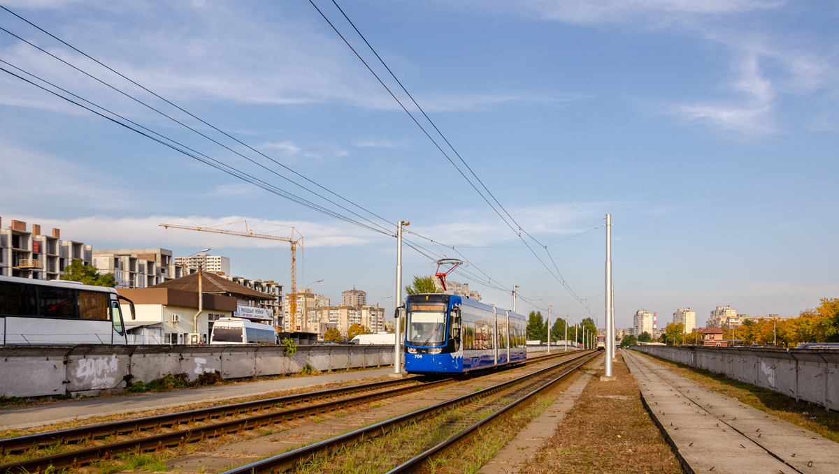 Киев, PESA 71-414К-2 (Fokstrot) № 704