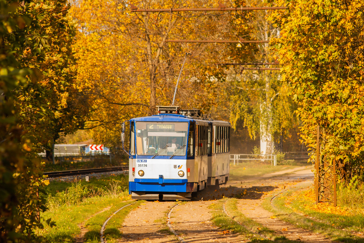 Рига, Tatra T3MR (T6B5-R) № 35174