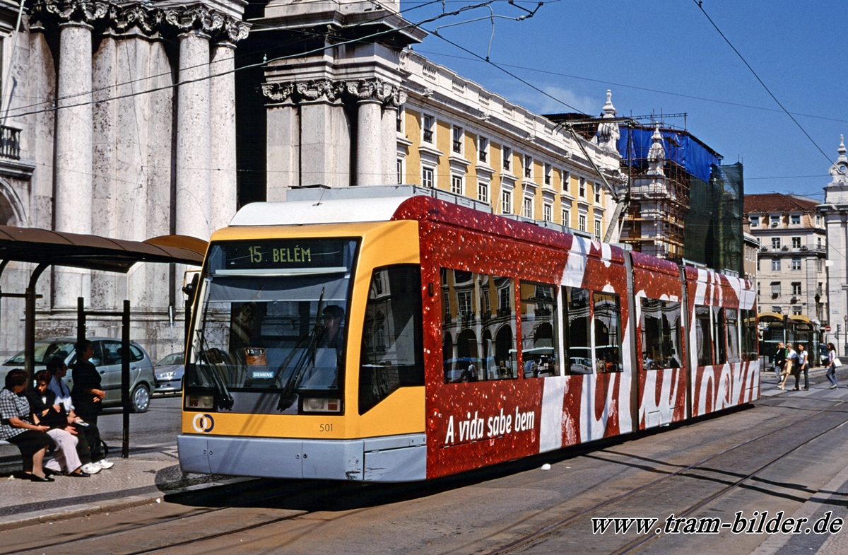 Лиссабон, Siemens/CAF Lisboa № 501 Лиссабон, Siemens/CAF Lisboa № 501
