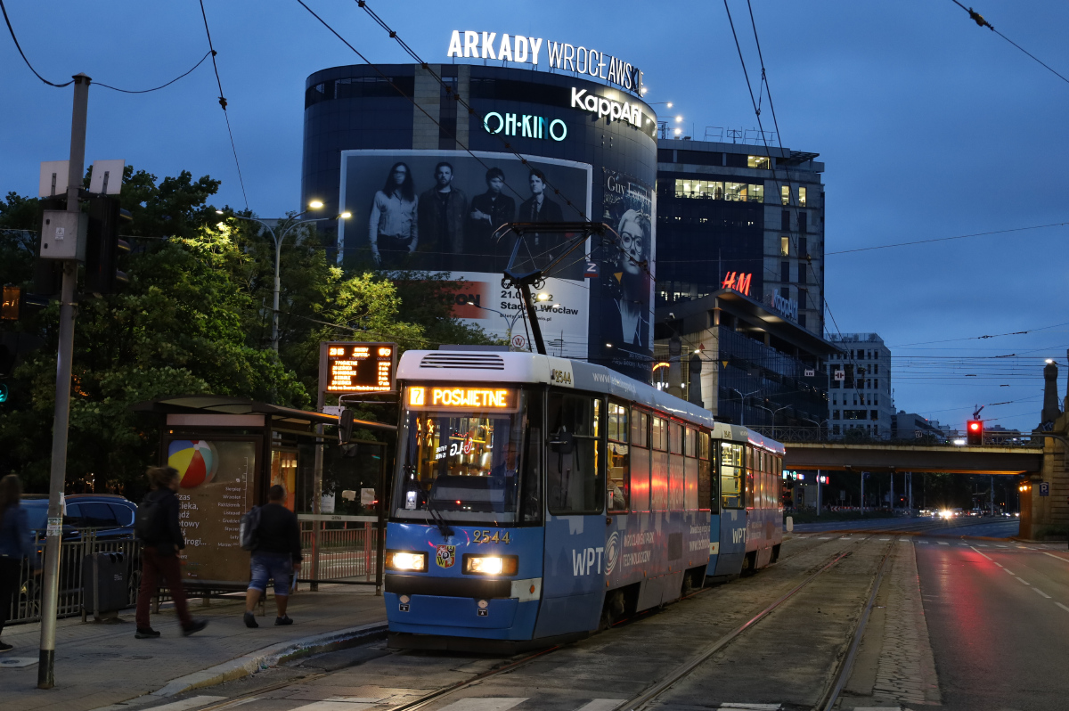 Вроцлав, Konstal 105NWr № 2544