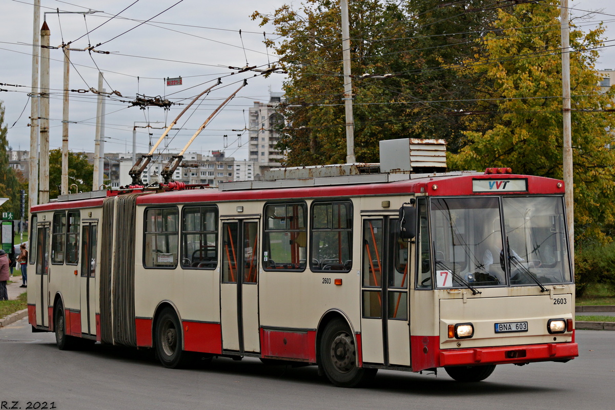 Вильнюс, Škoda 15Tr03/6 № 2603