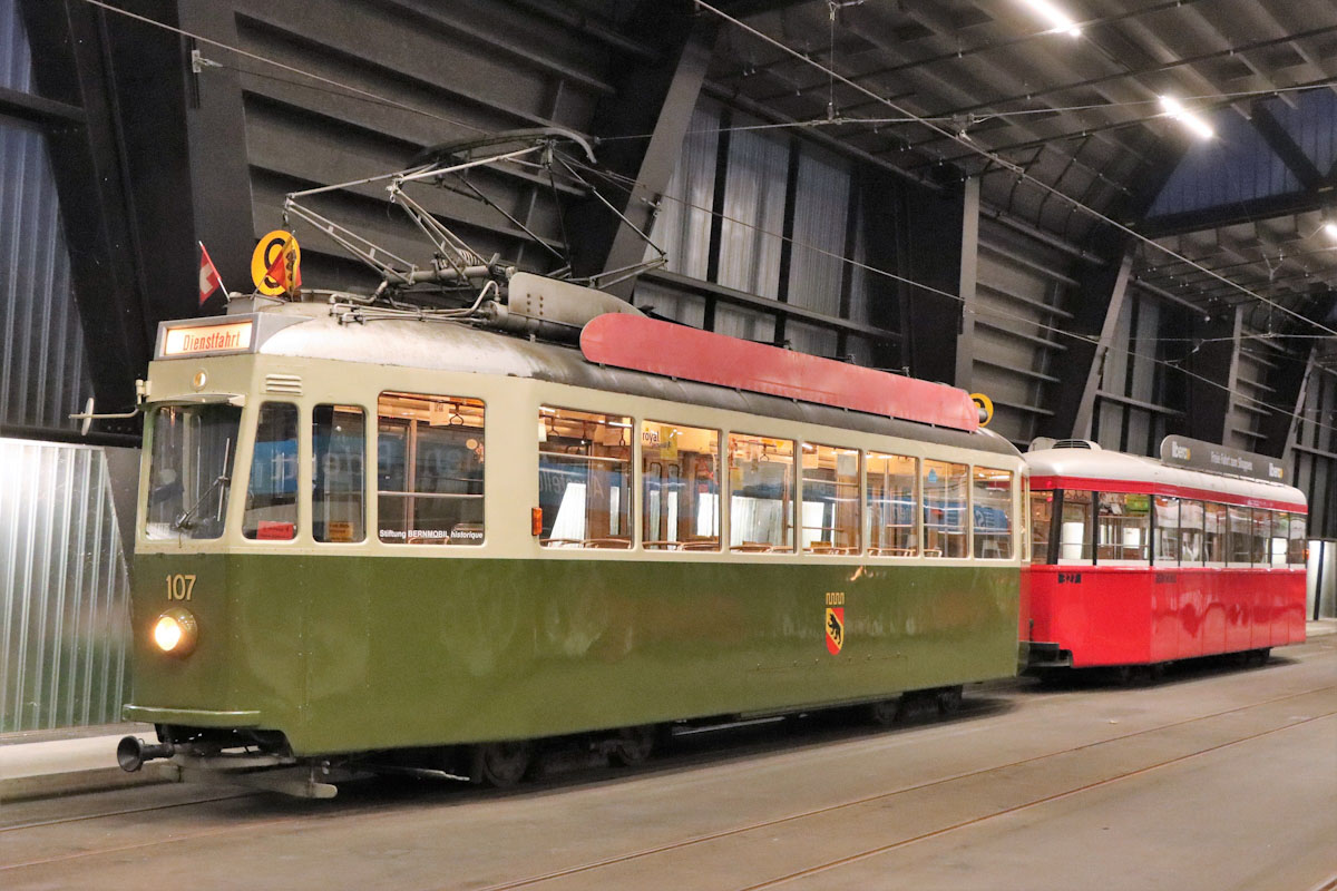 Берн, SWS/MFO/BBC Be 4/4 № 107