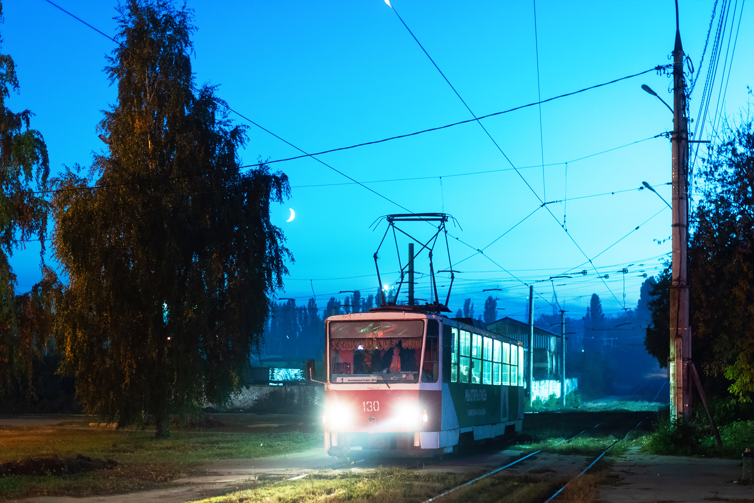 Липецк, Tatra T6B5SU № 130