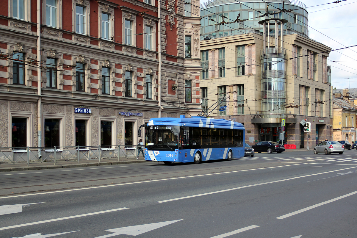 Санкт-Петербург, Тролза-5265.08 «Мегаполис» № 1016