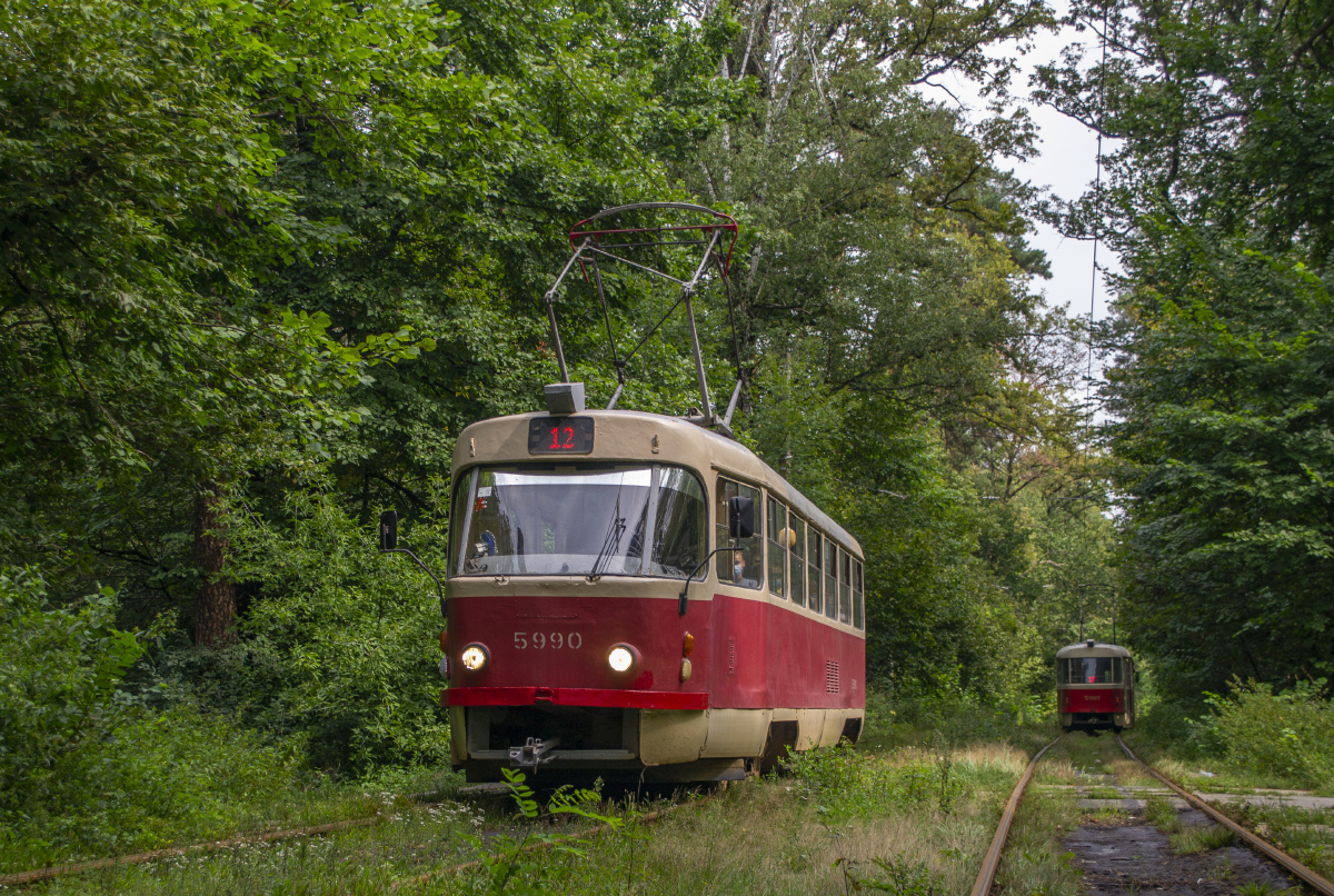 Киев, Tatra T3SU № 5990 Киев, Tatra T3SU № 5990