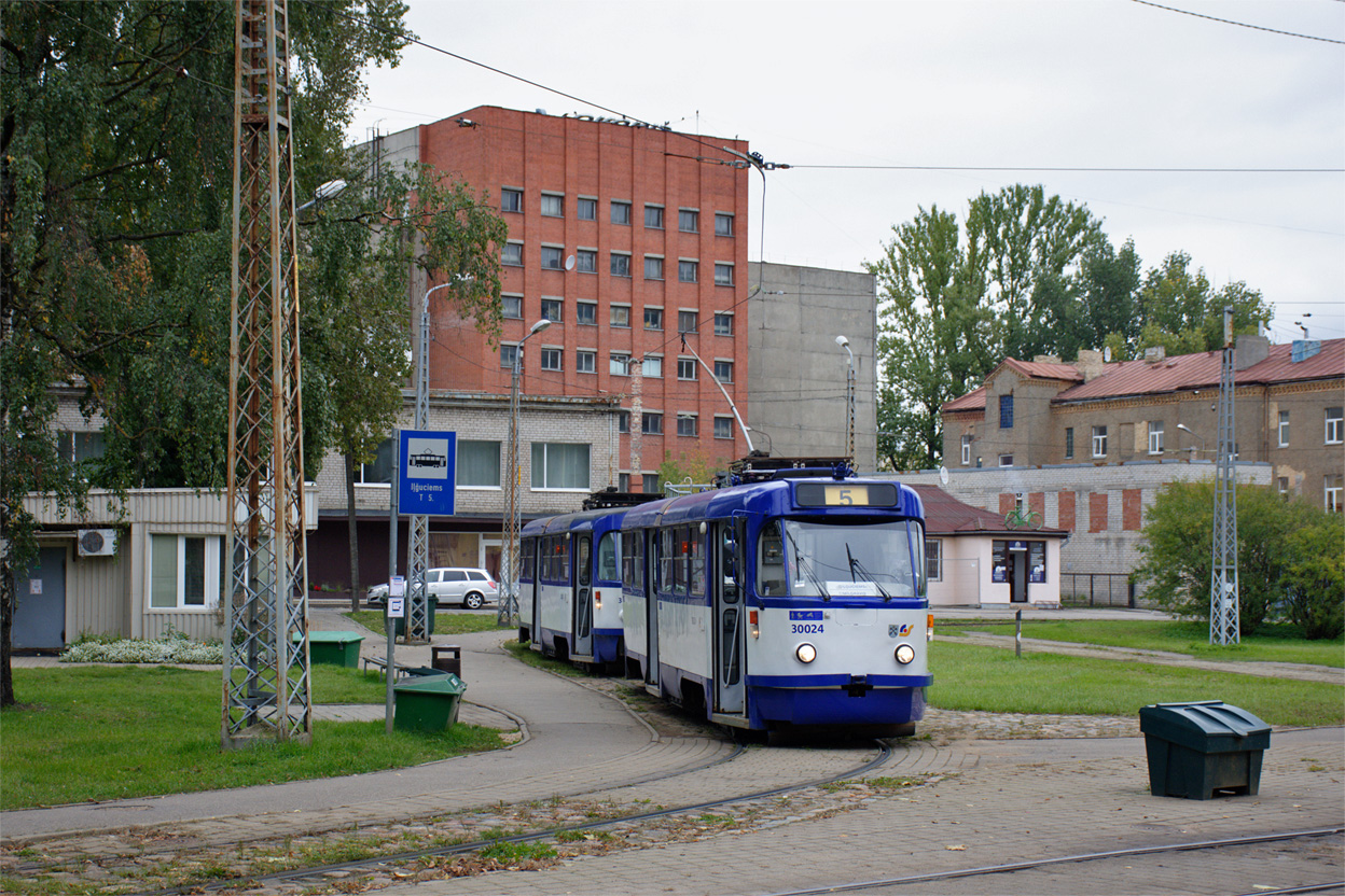 Рига, Tatra T3A № 30024