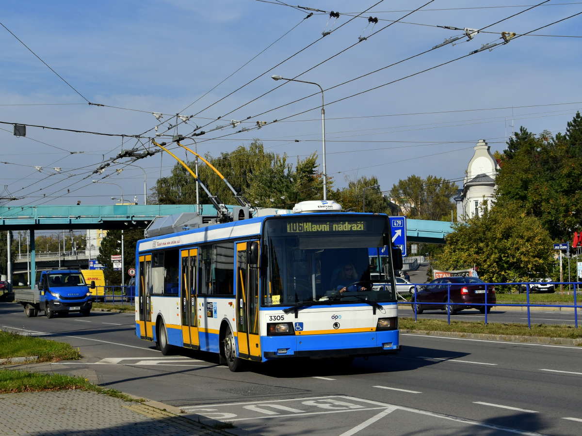 Острава, Škoda 21Tr № 3305