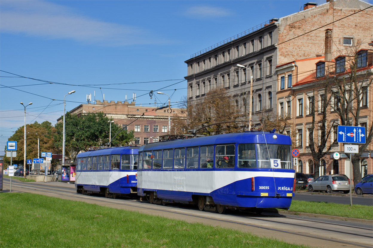 Рига, Tatra T3A № 30035