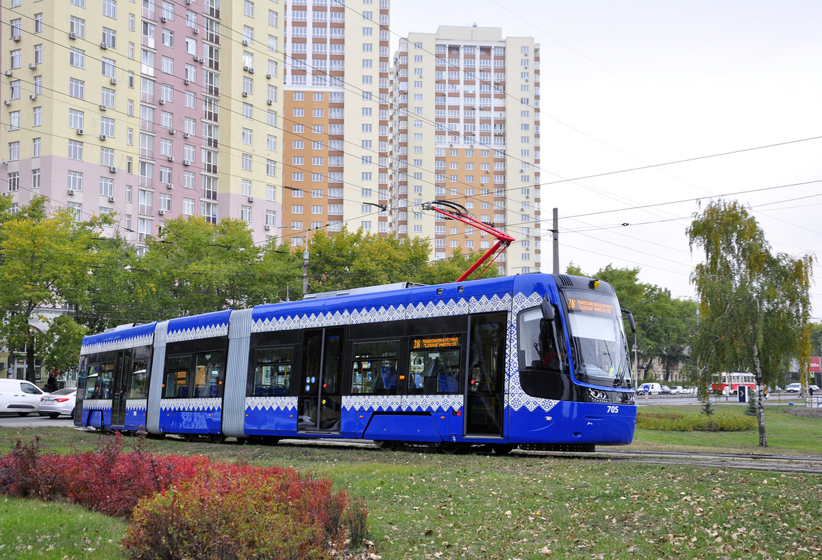 Киев, PESA 71-414К-2 (Fokstrot) № 705