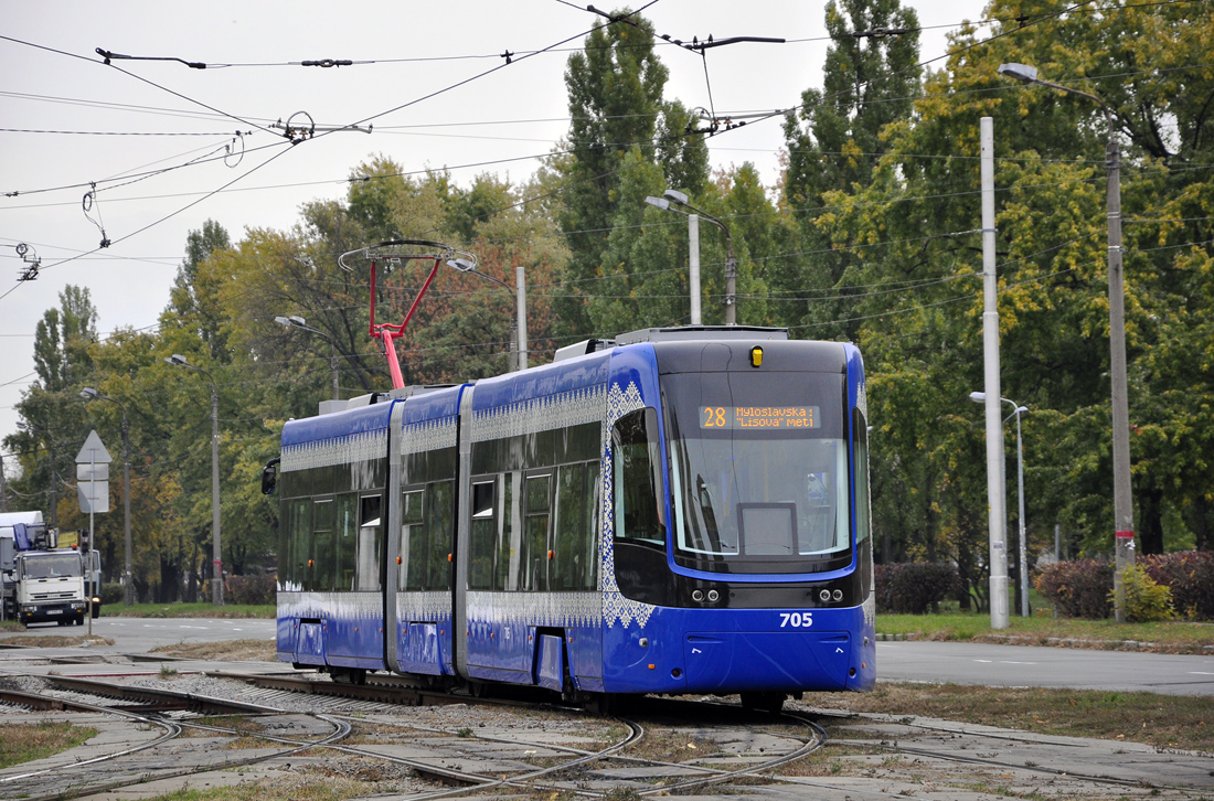 Киев, PESA 71-414К-2 (Fokstrot) № 705