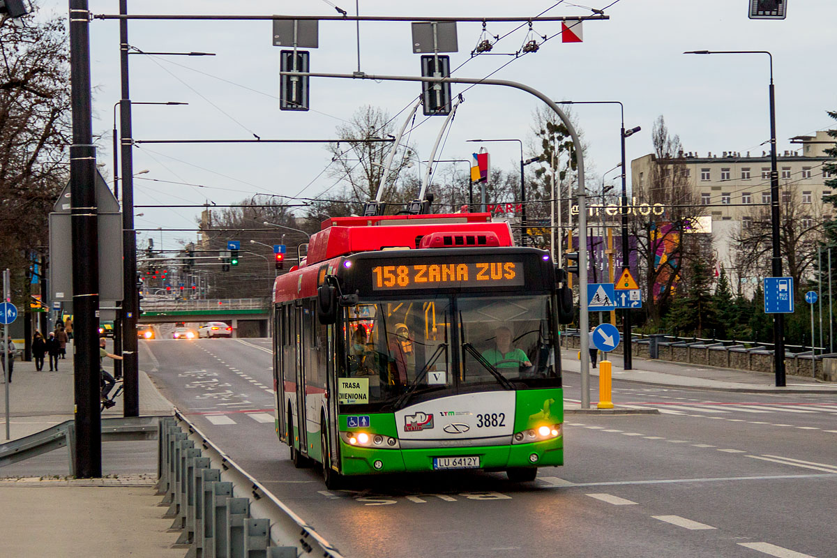 Люблін, Solaris Trollino III 12 M № 3882