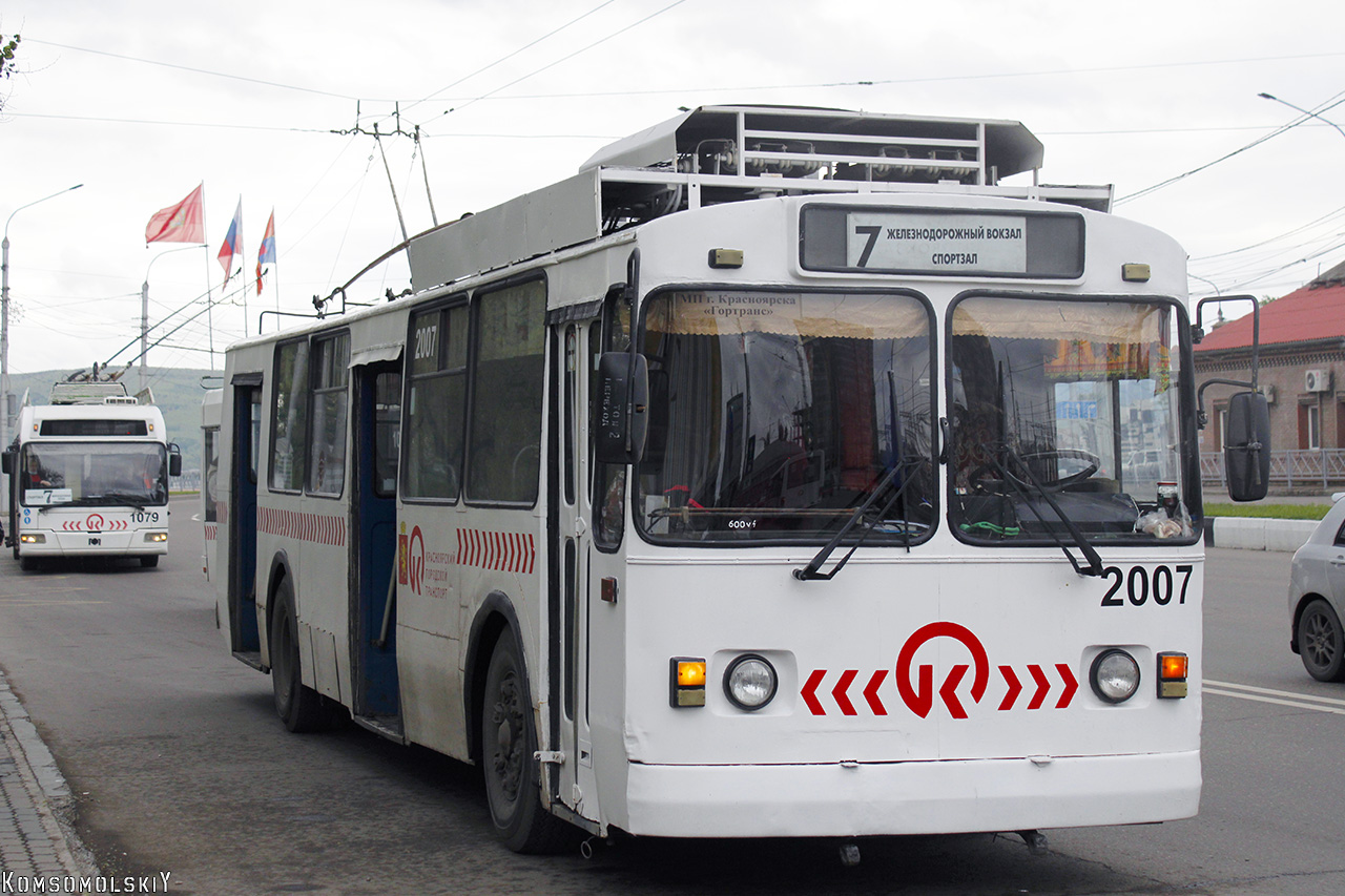 Красноярск, ЗиУ-682 КВР Красноярск № 2007