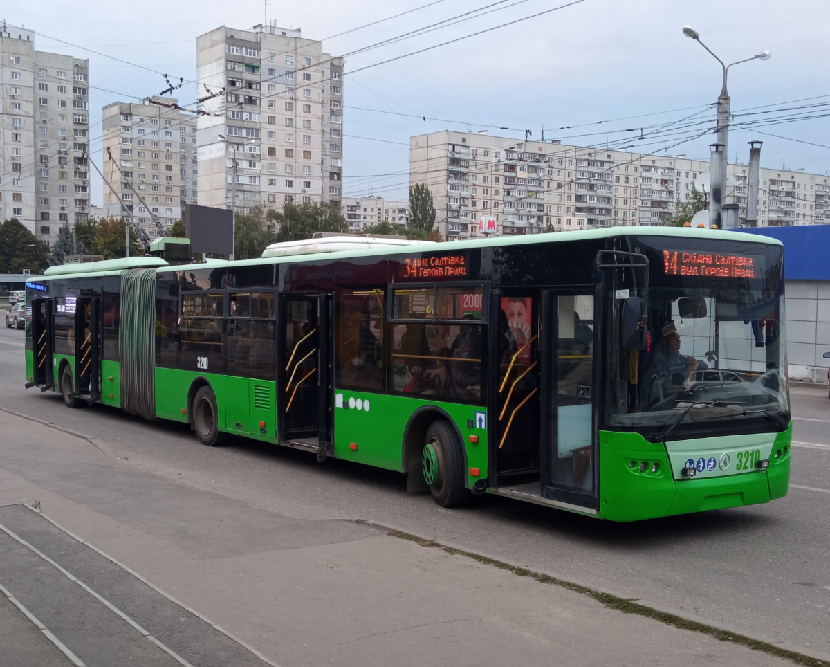Харьков, ЛАЗ E301D1 № 3210