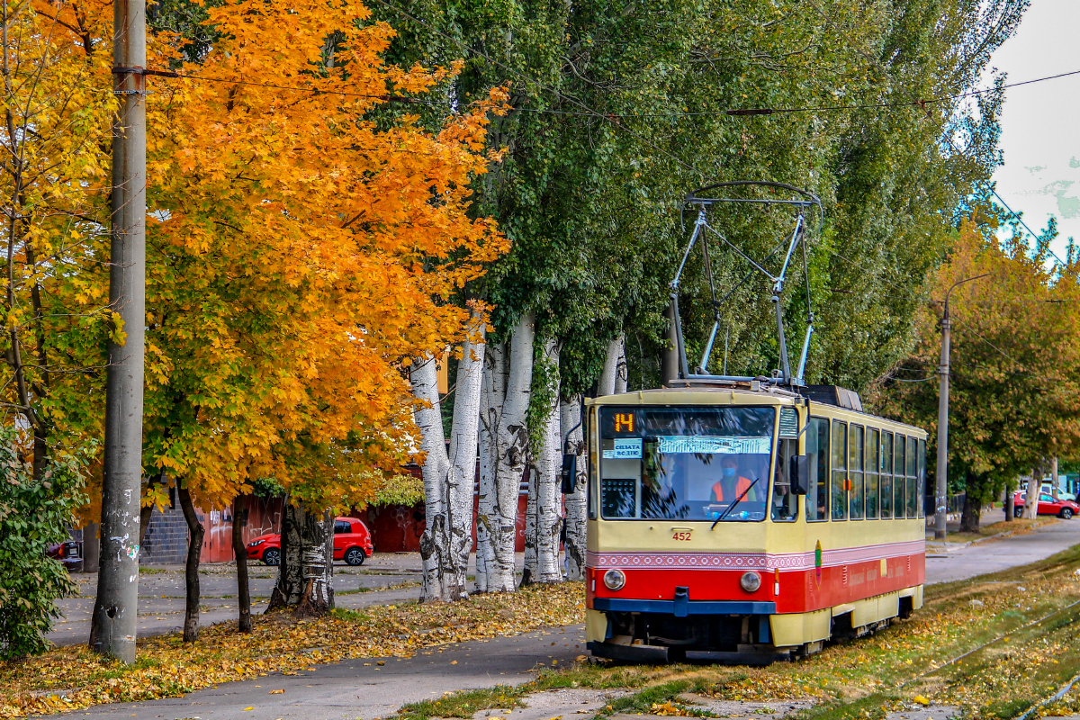 Запорожье, Tatra T6B5SU № 452