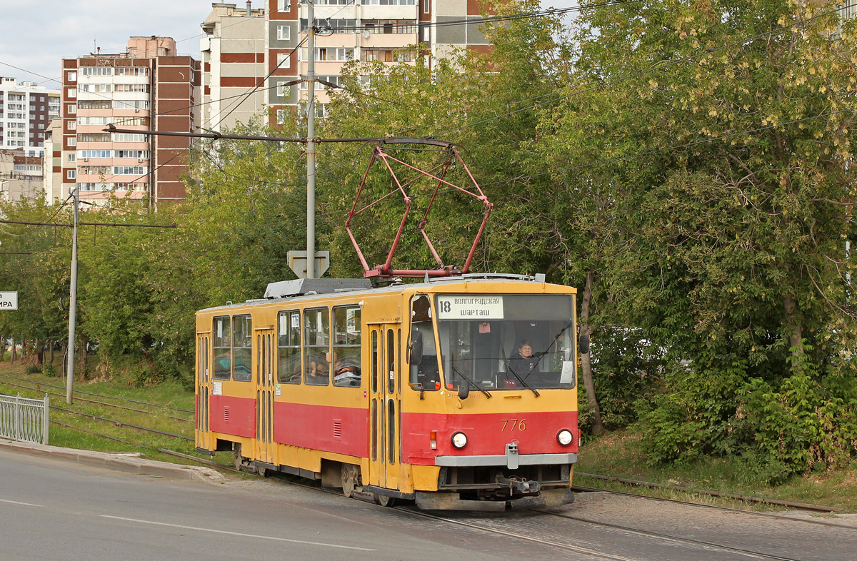 Jekatyerinburg, Tatra T6B5SU — 776