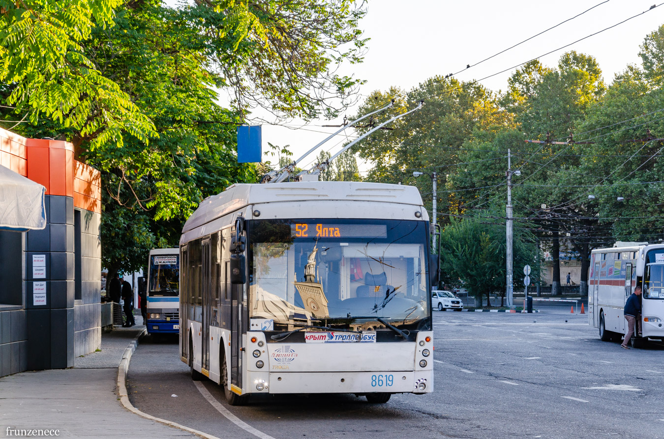 Trolleybus de Crimée, Trolza-5265.05 “Megapolis” N°. 8619