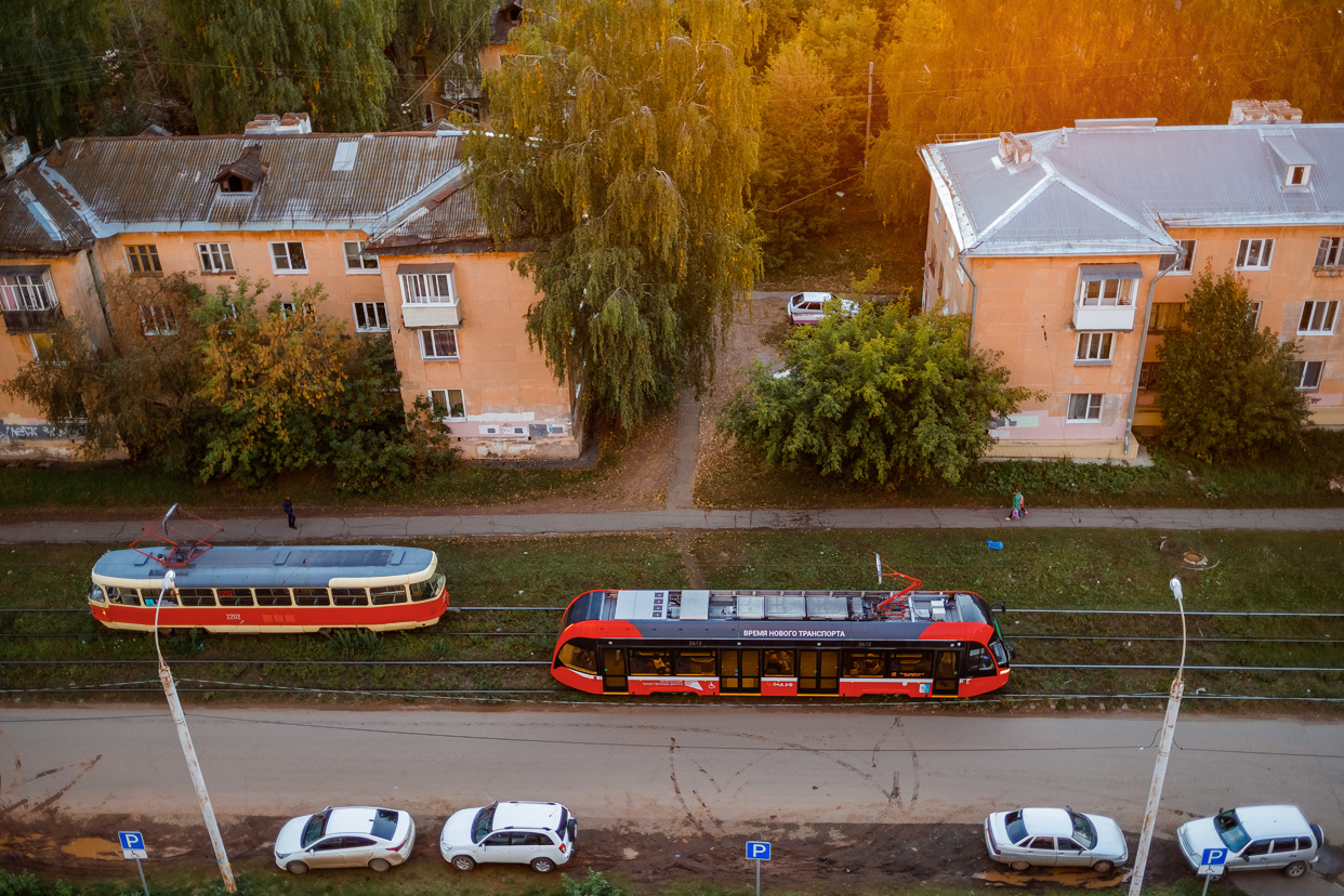 Ижевск — Линии электротранспорта