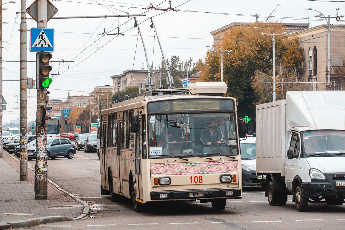 Запорожье, Škoda 14TrM № 108