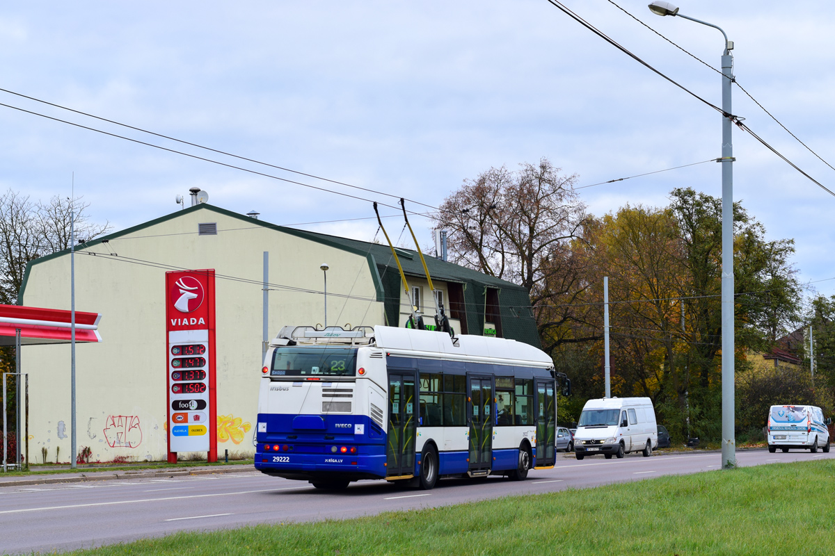Рига, Škoda 24Tr Irisbus Citelis № 29222 Рига, Škoda 24Tr Irisbus Citelis № 29222