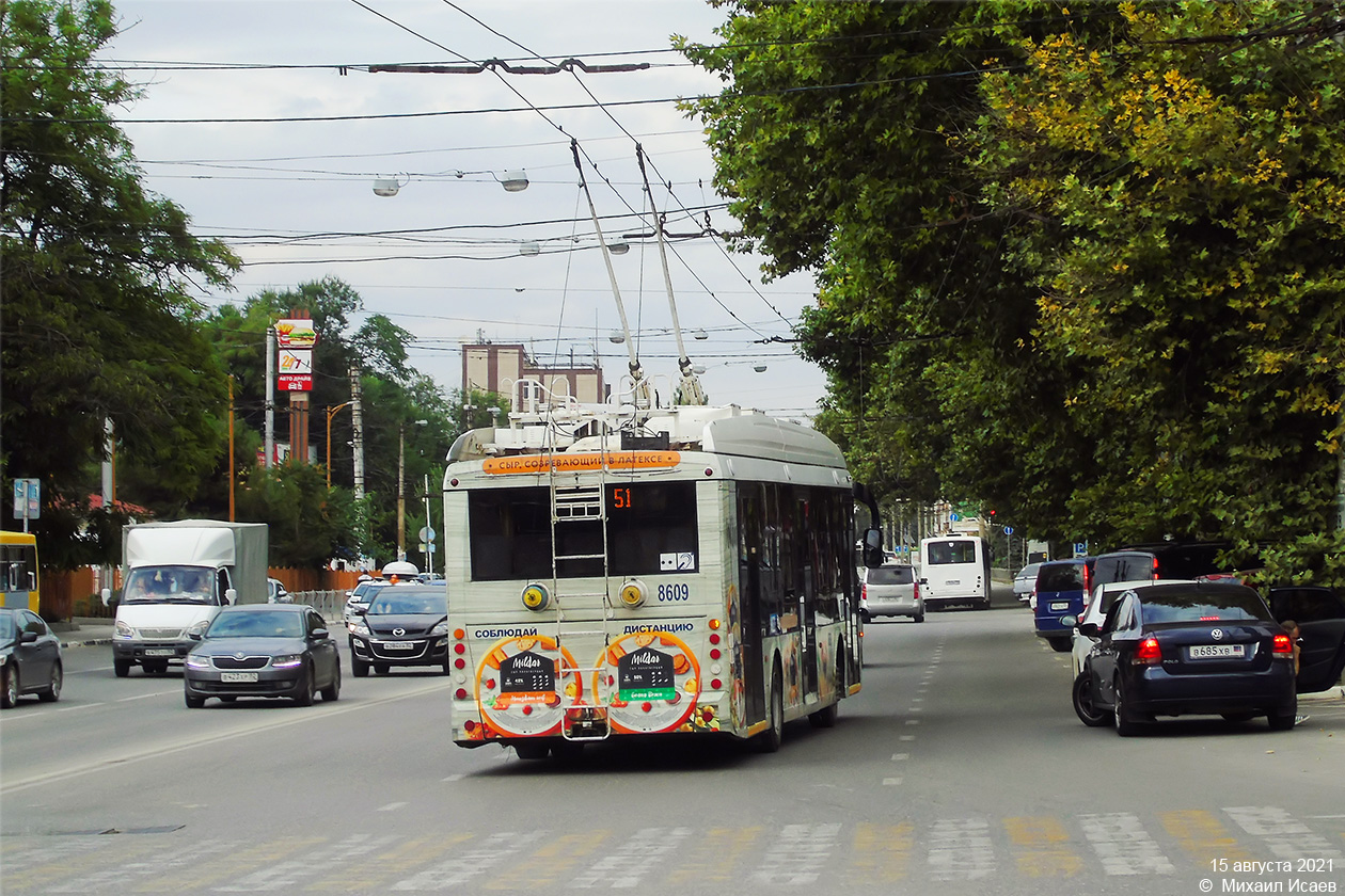 Крымский троллейбус, Тролза-5265.05 «Мегаполис» № 8609