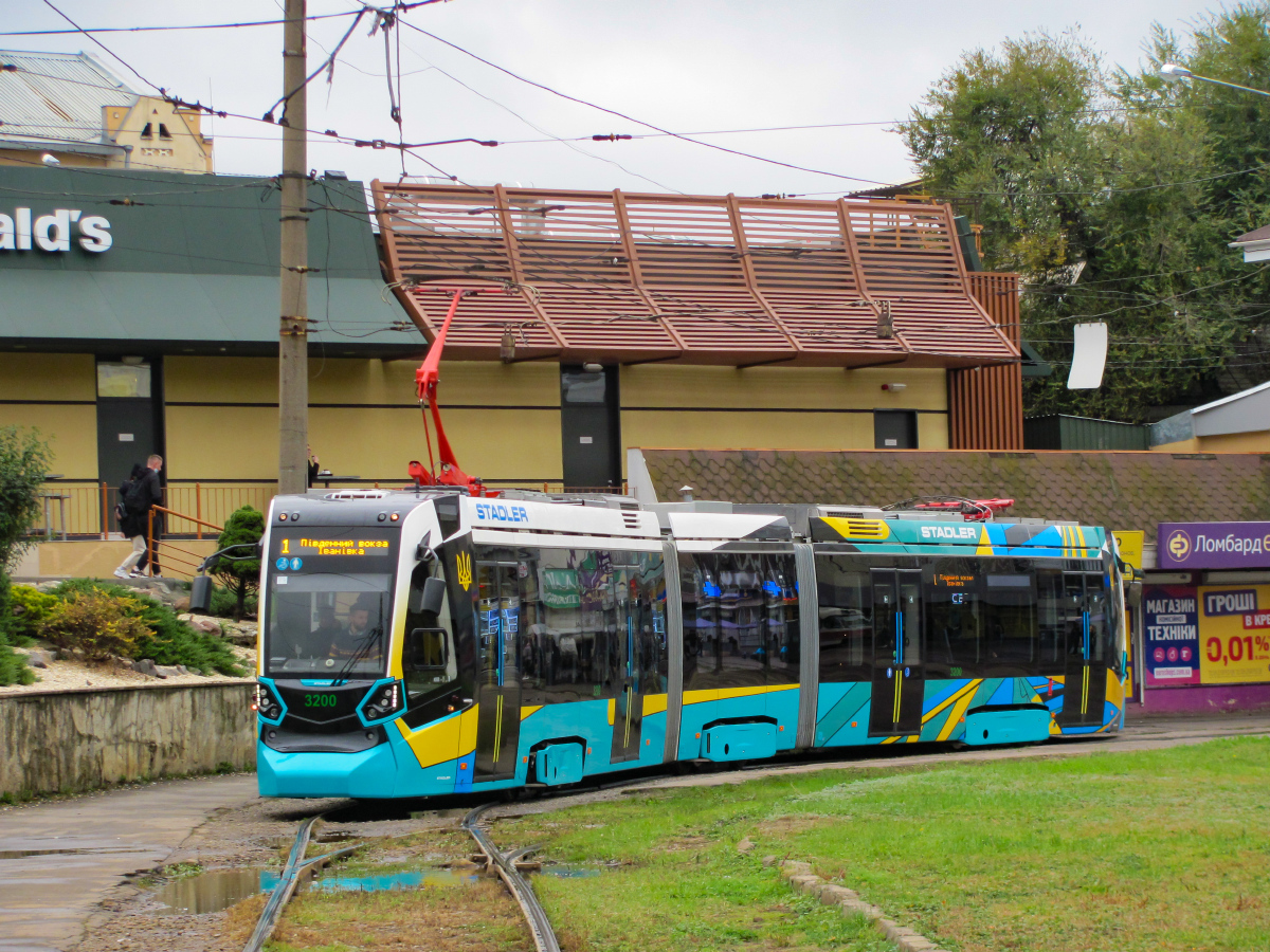 Kharkiv, Stadler B85300М “Metelitsa” N°. 3200