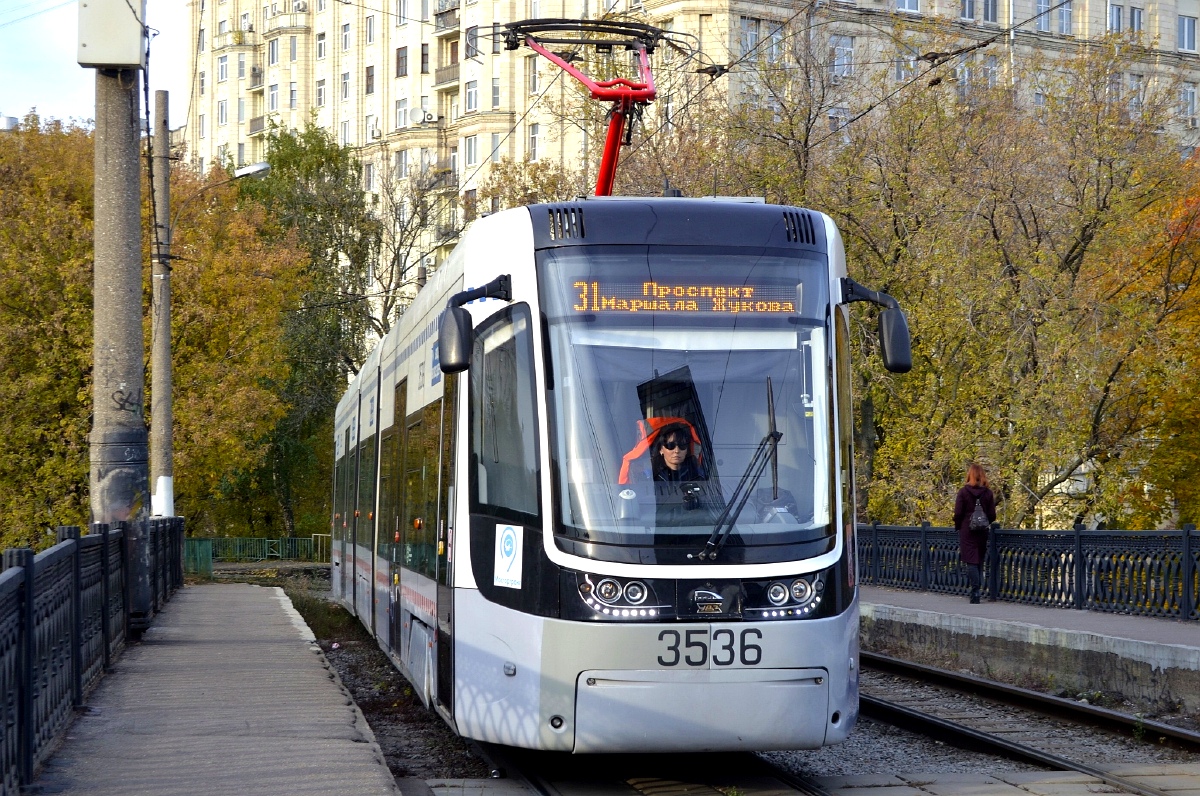 Москва, 71-414 (Pesa Fokstrot) № 3536