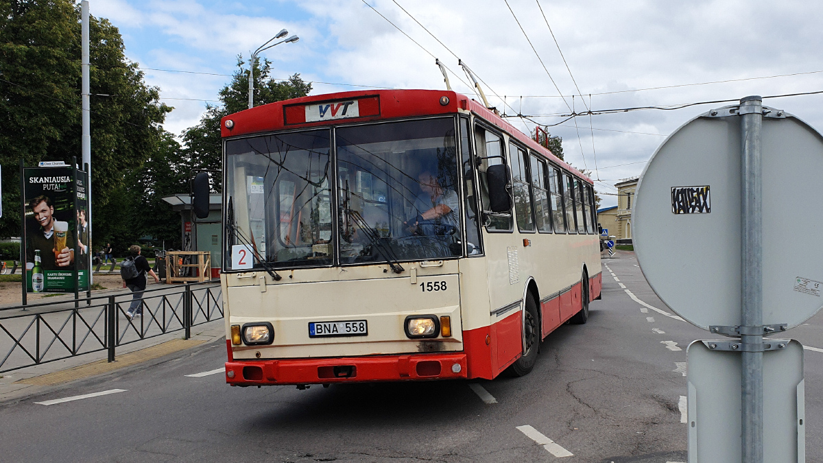 Vilnius, Škoda 14Tr89/6 № 1558