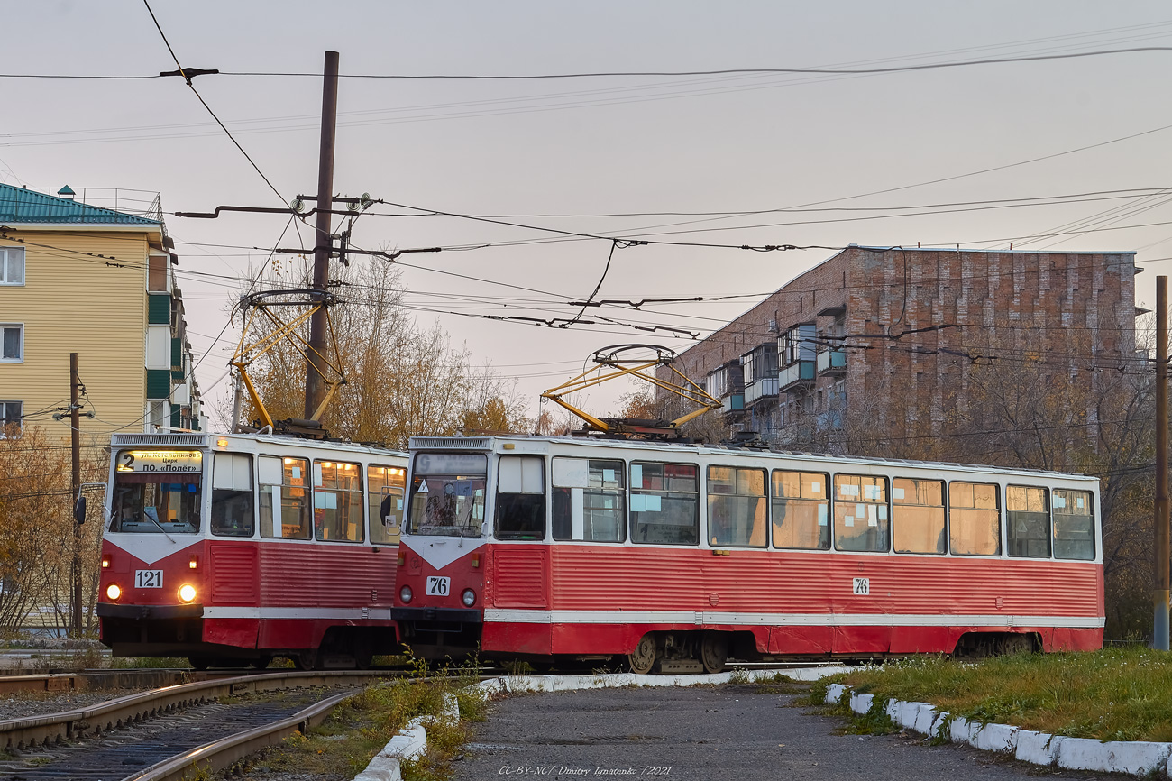 Omsk, 71-605 (KTM-5M3) Nr 76