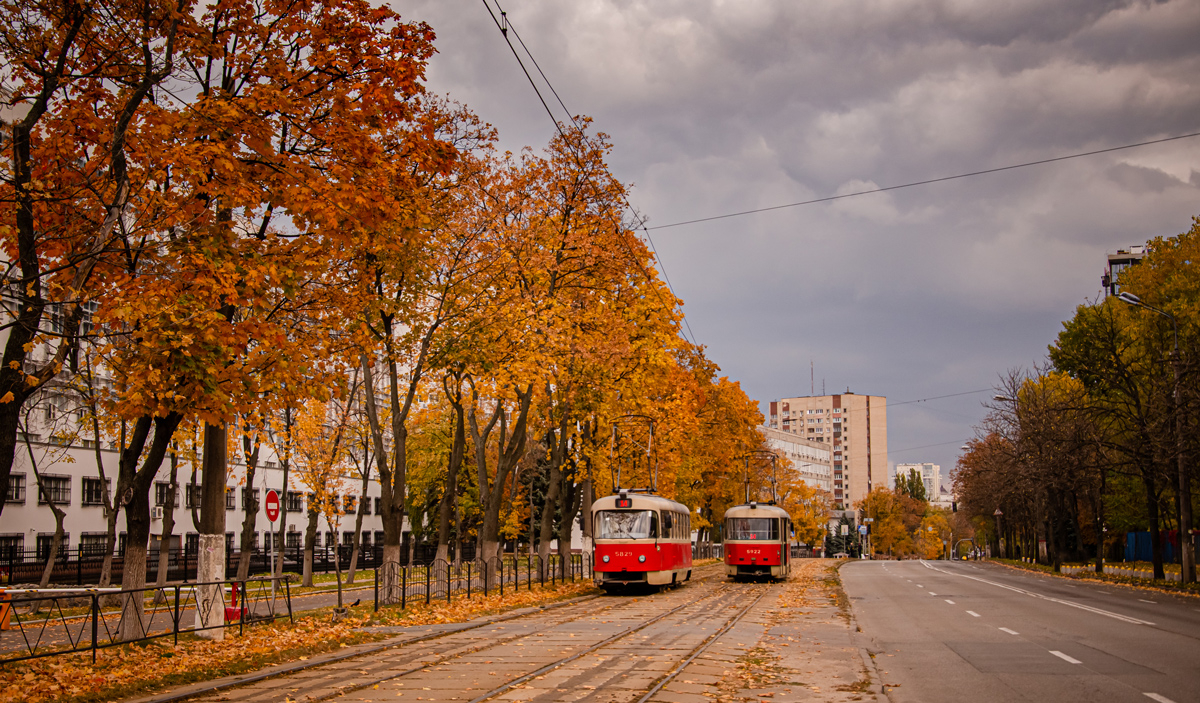 Киев, Tatra T3SU № 5829 Киев, Tatra T3SU № 5829