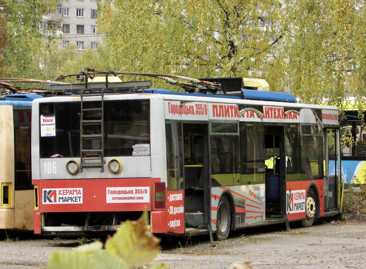 Lviv, LAZ E183D1 # 106