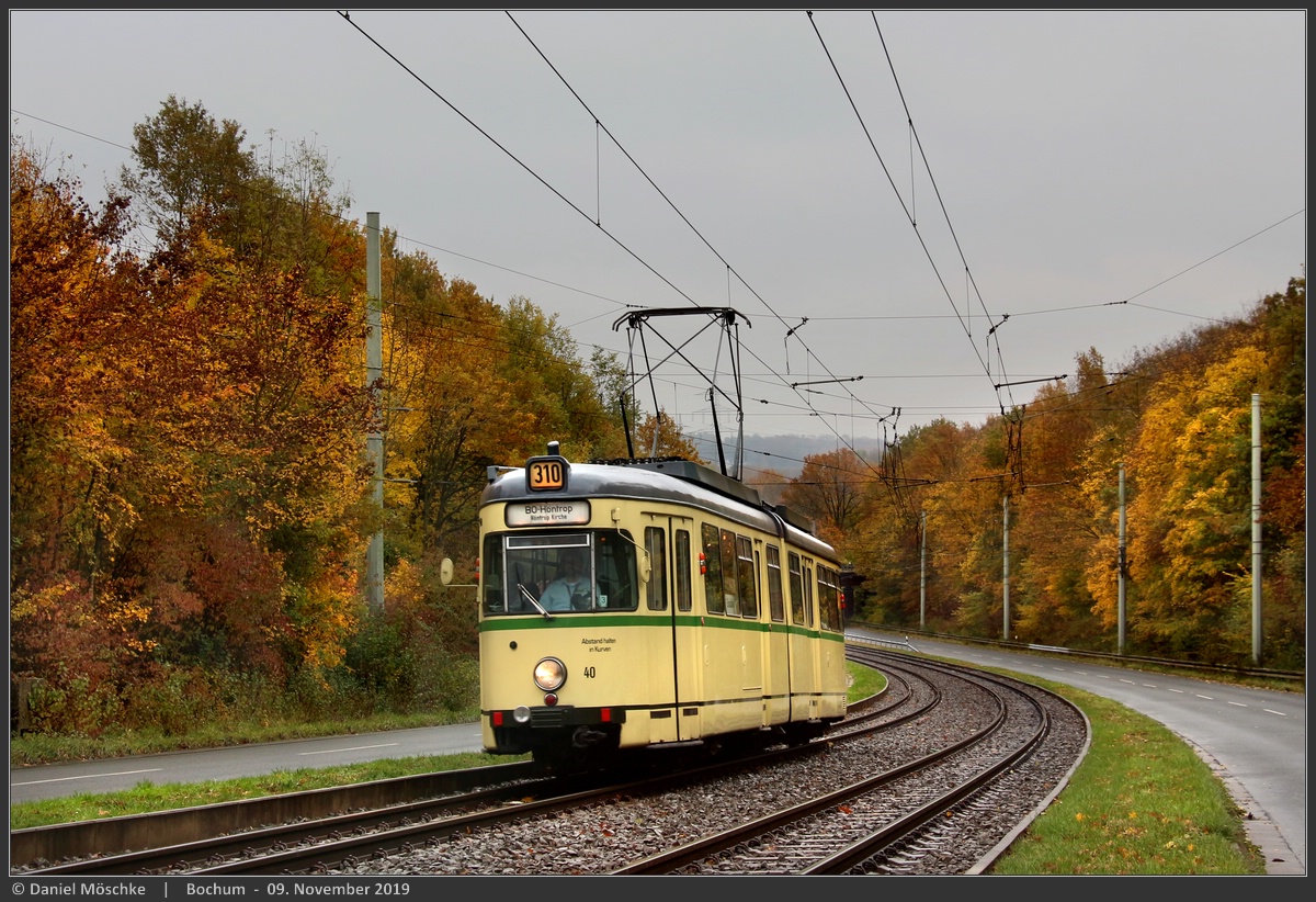 Бохум – Гельзенкирхен, Duewag GT6ZR № 40