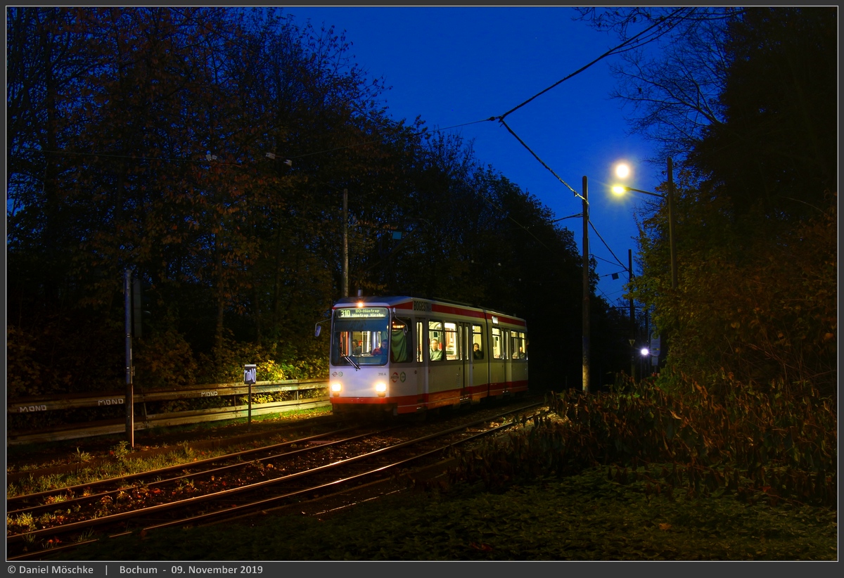 Бохум – Гельзенкирхен, Duewag M6S № 318