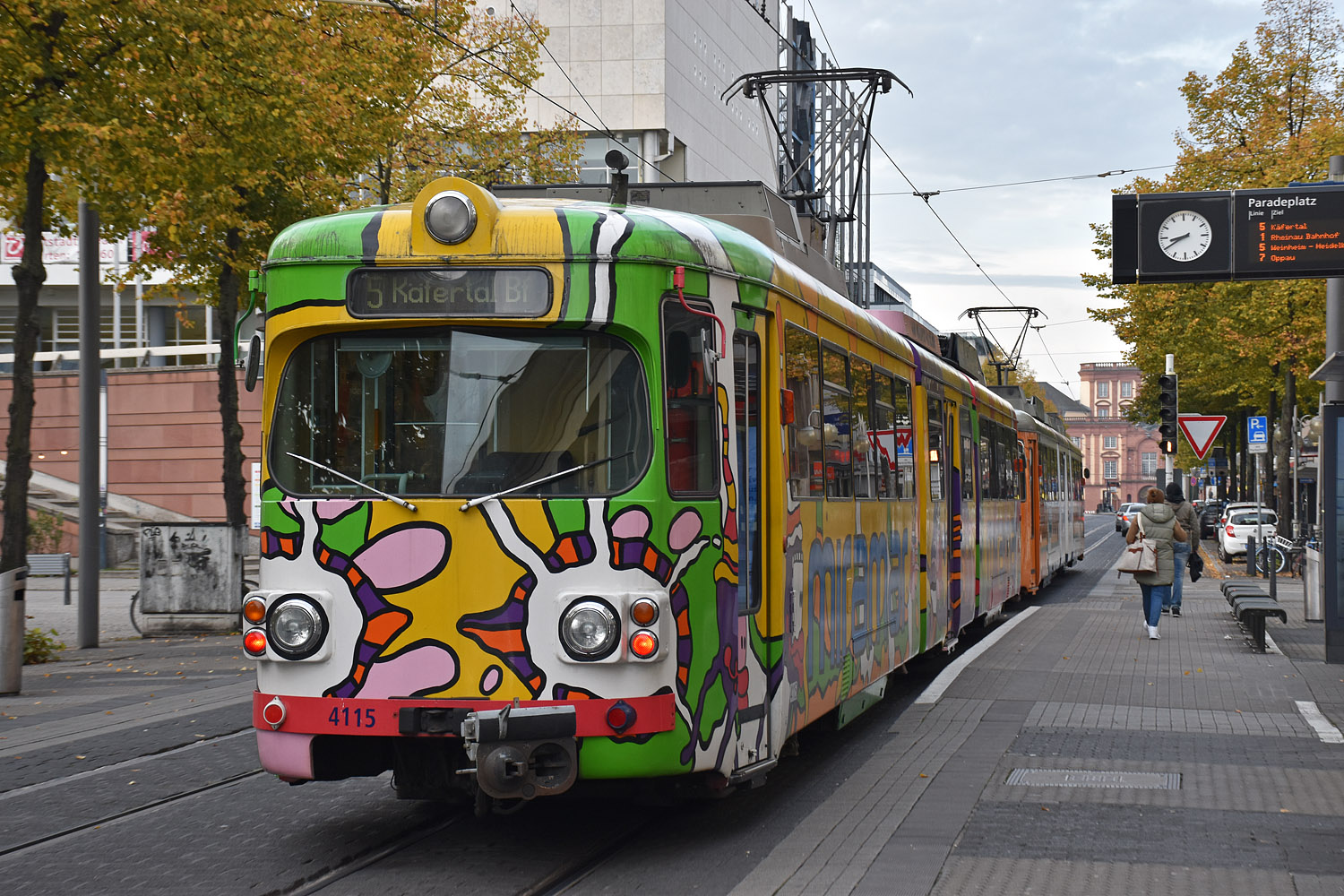 Rhein-Neckar, Duewag GT8K č. 4115