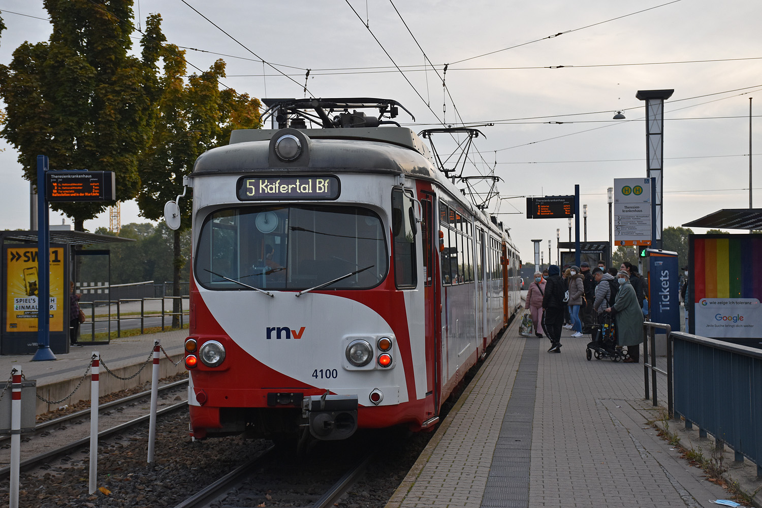 Рейн-Неккар, Duewag GT8 № 4100