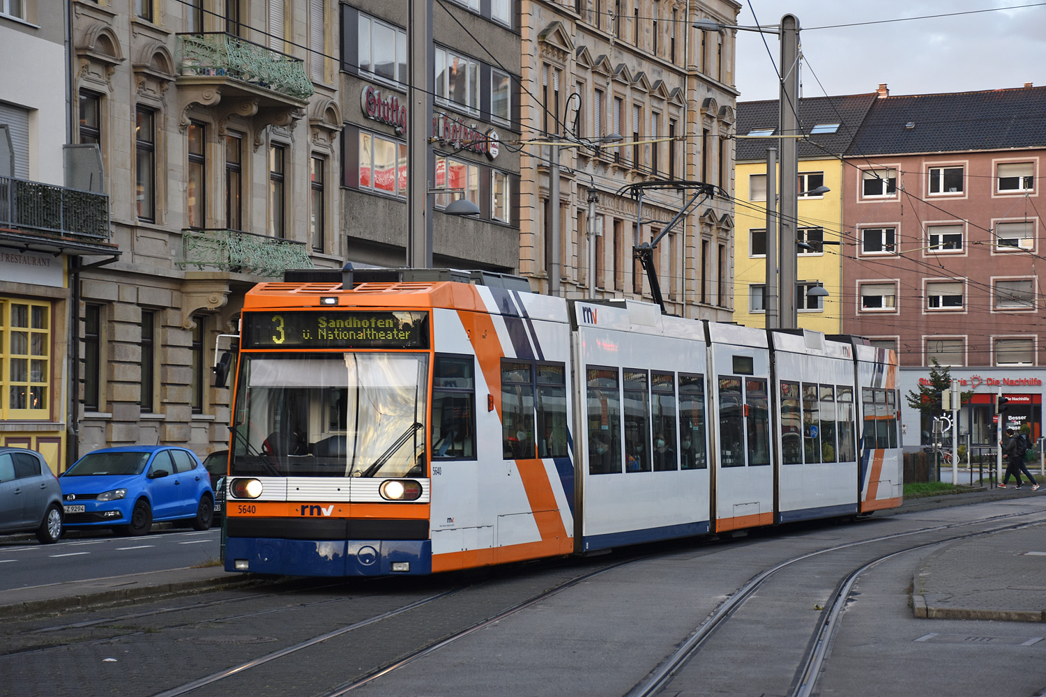 Rhein-Neckar, Duewag 6MGT nr. 5640