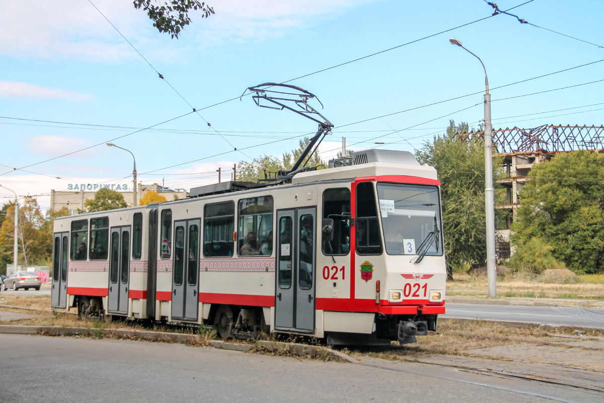 Запорожье, Tatra KT4DM № 021