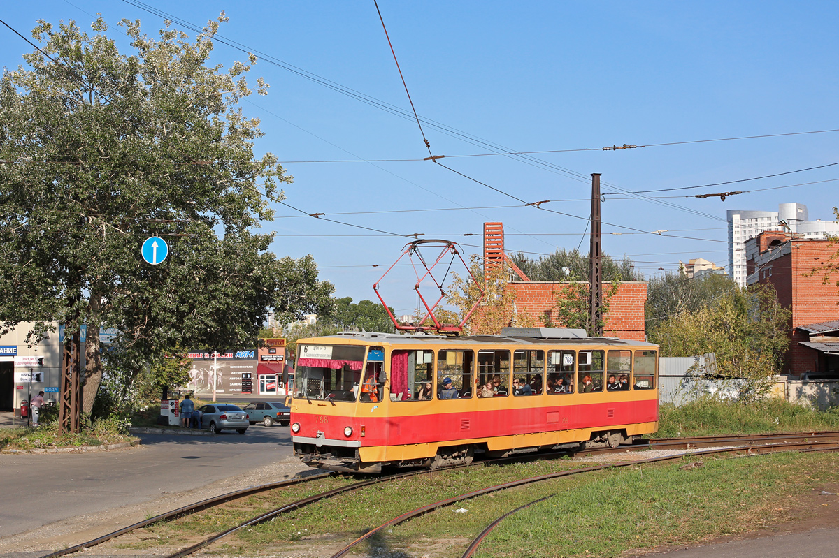 Екатеринбург, Tatra T6B5SU № 768