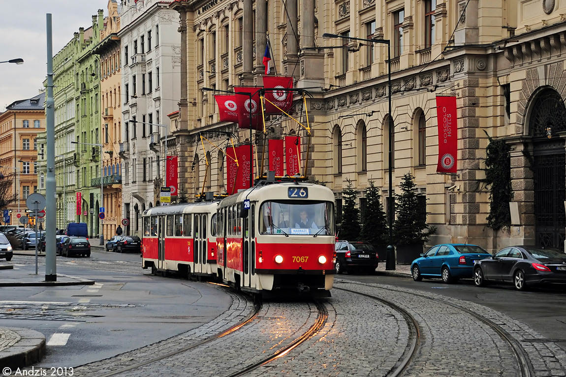 Прага, Tatra T3SUCS № 7067