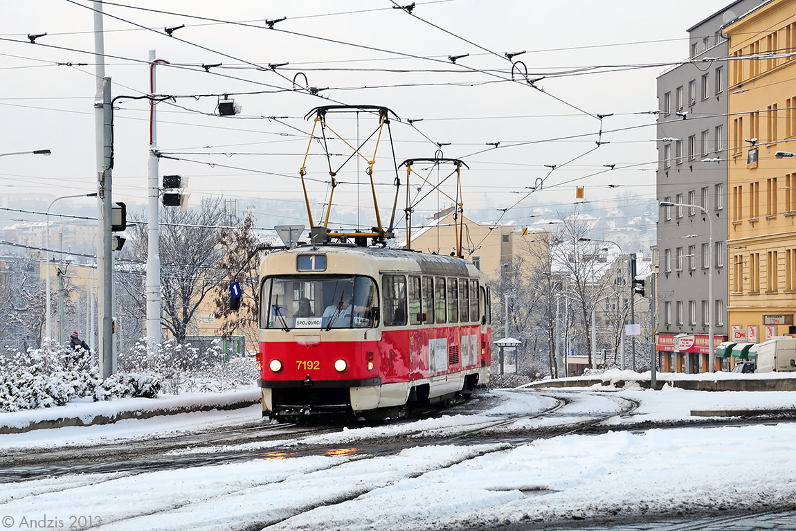 Прага, Tatra T3SUCS № 7192