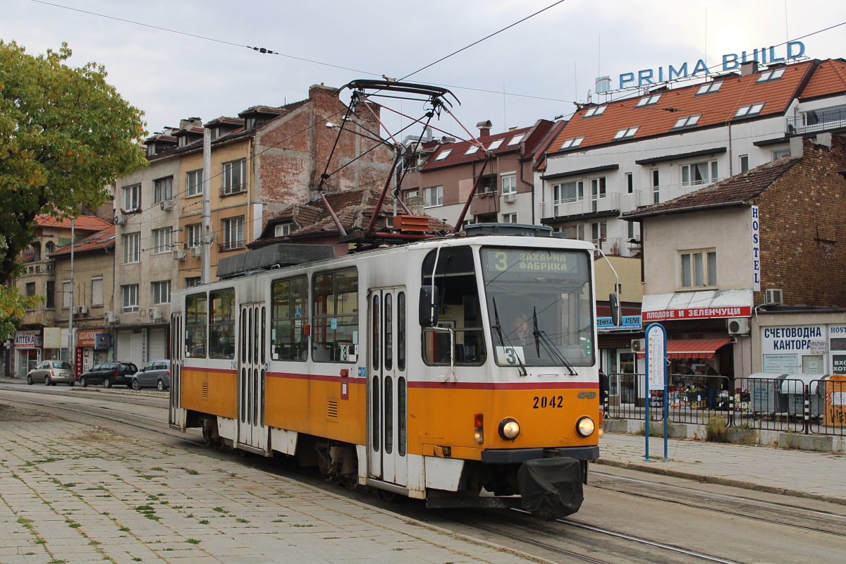 София, Tatra T6A2SF № 2042