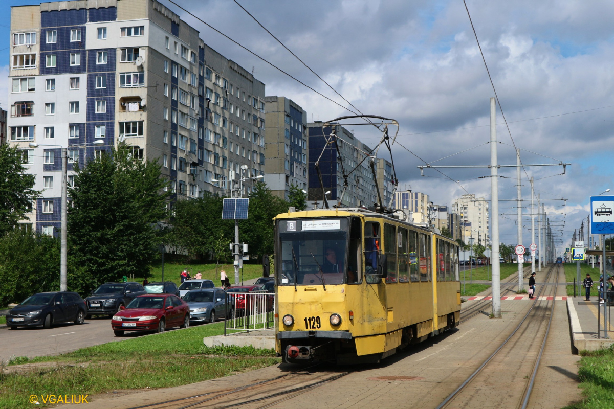 Львов, Tatra KT4SU № 1129