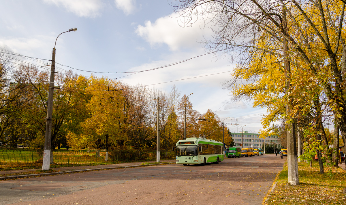 Чернигов, Еталон-БКМ 321 № 483; Чернигов — Конечные станции и кольца