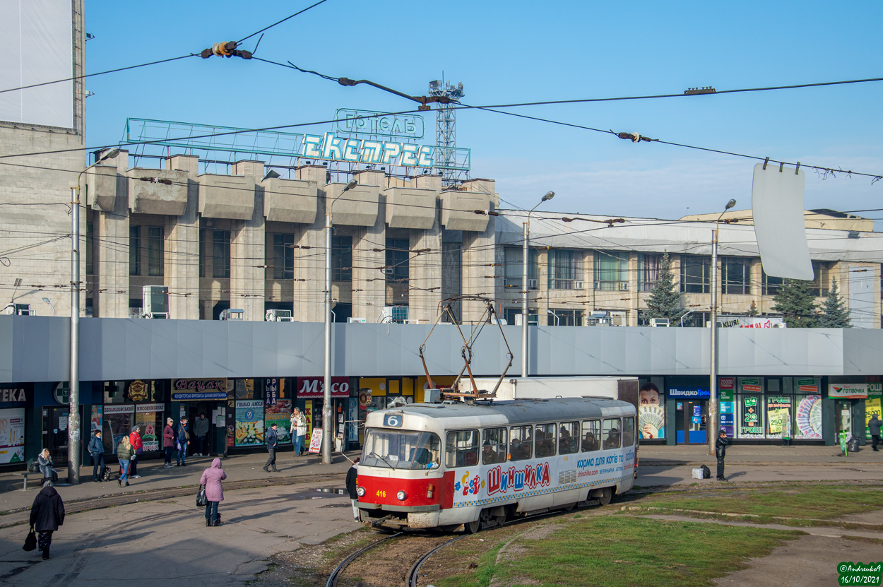 Харьков, Tatra T3SUCS № 416