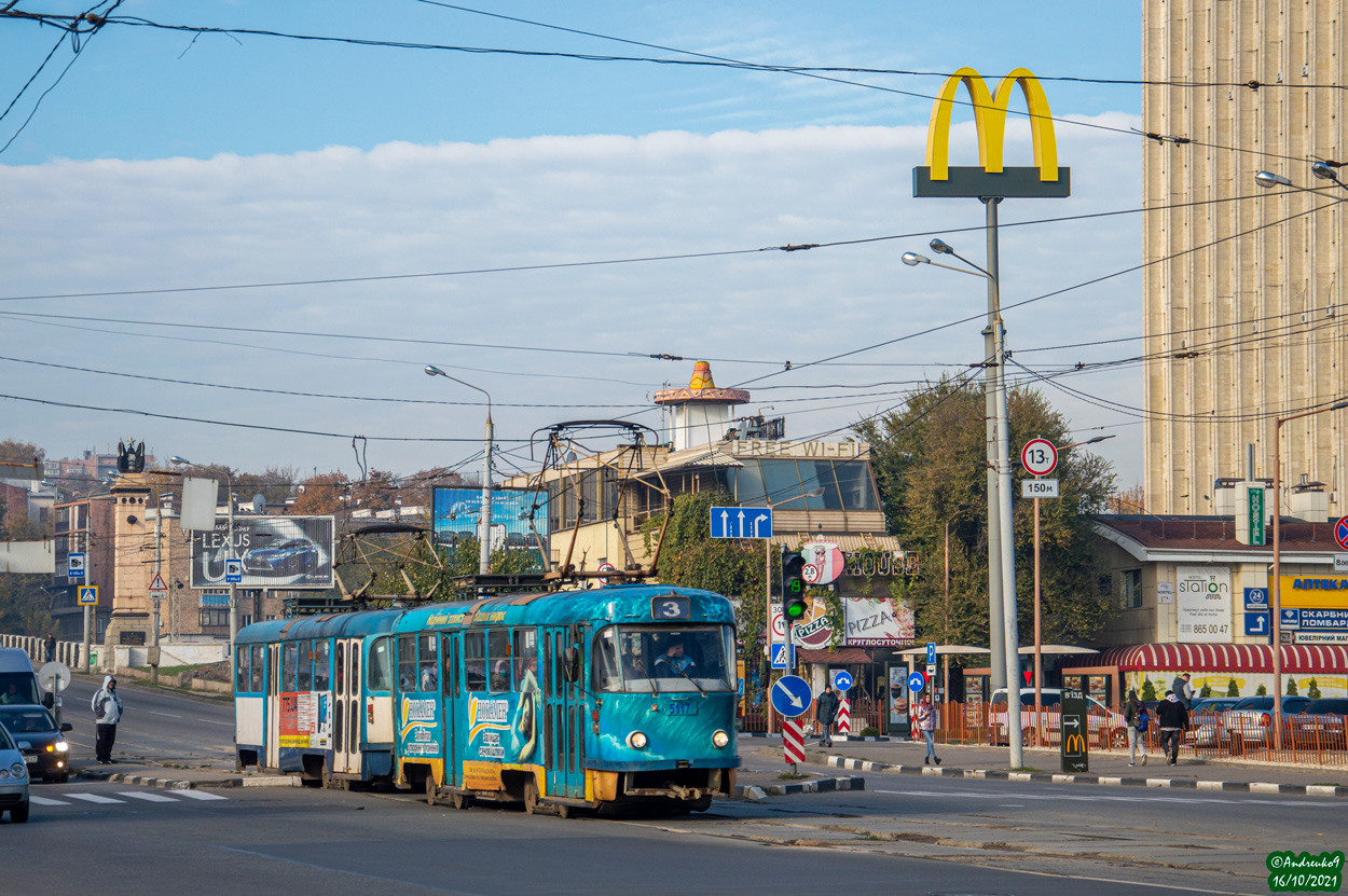 Харьков, Tatra T3A № 5117