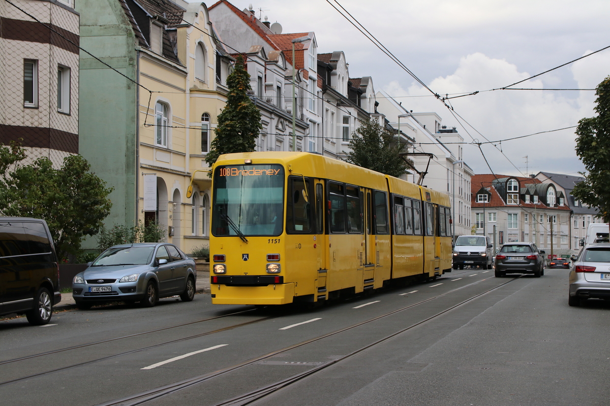 Эссен – Мюльхайм-ан-дер-Рур, Duewag M8C № 1151