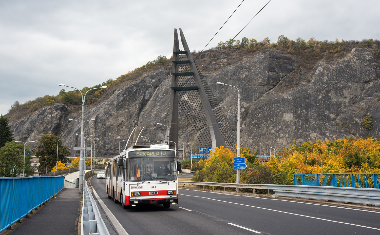 Усти-над-Лабем, Škoda 15Tr13/6M № 565