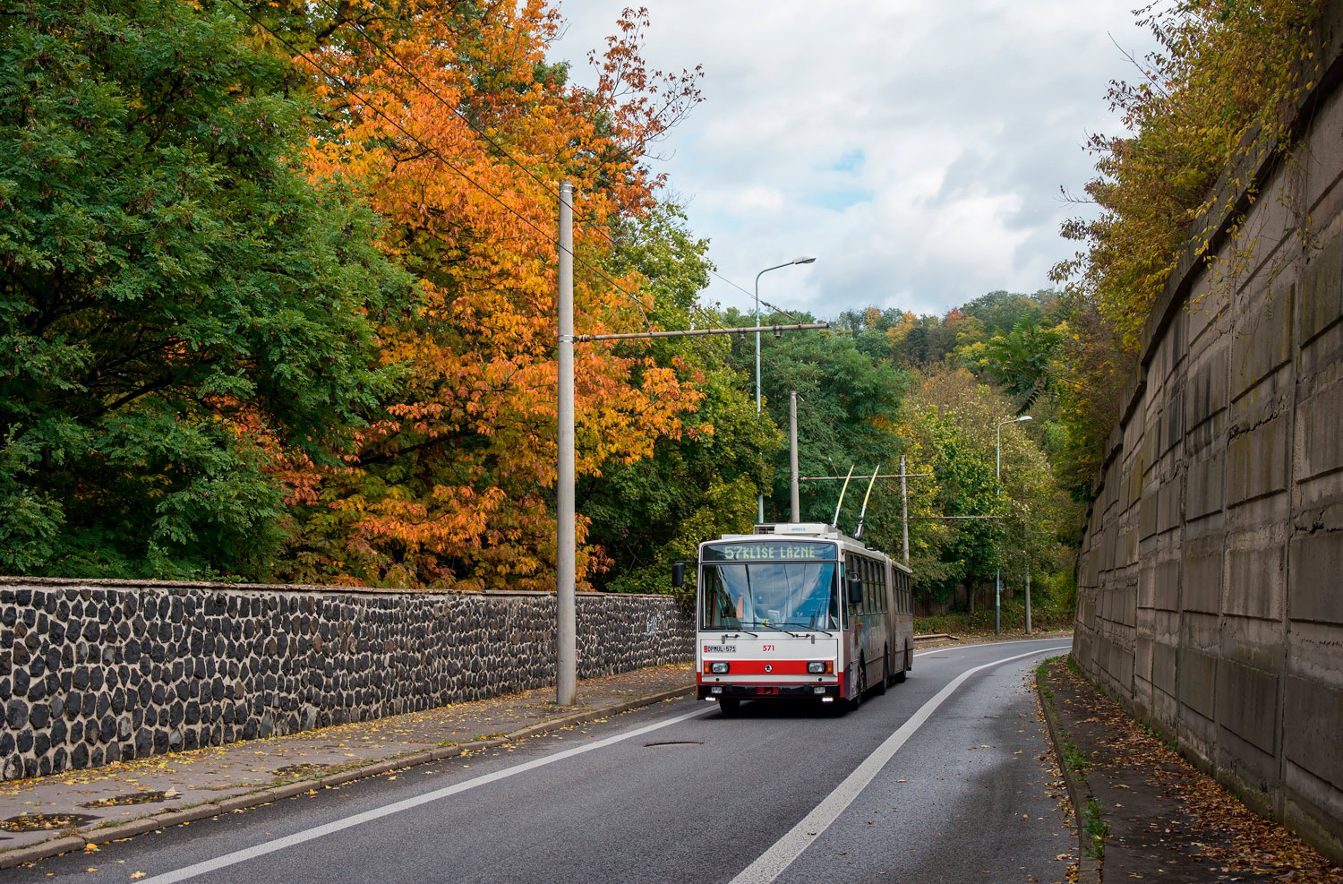 Усти-над-Лабем, Škoda 15Tr13/6M № 571