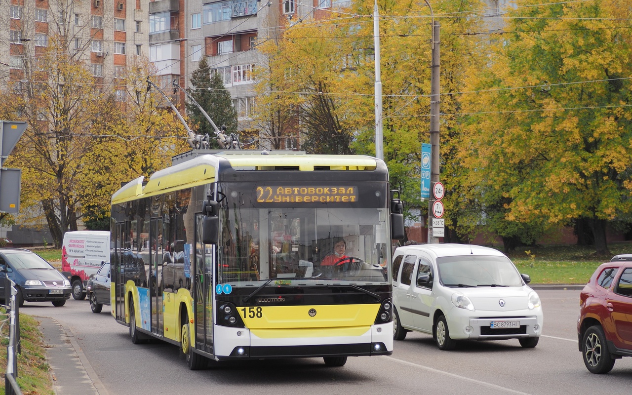 Львов, Electron T19102 № 158