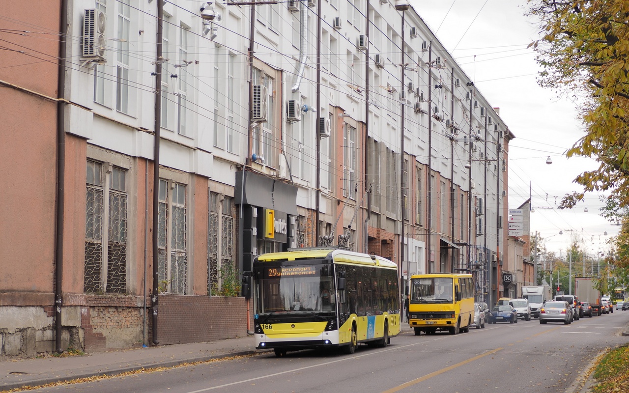 Львов, Electron T19102 № 166