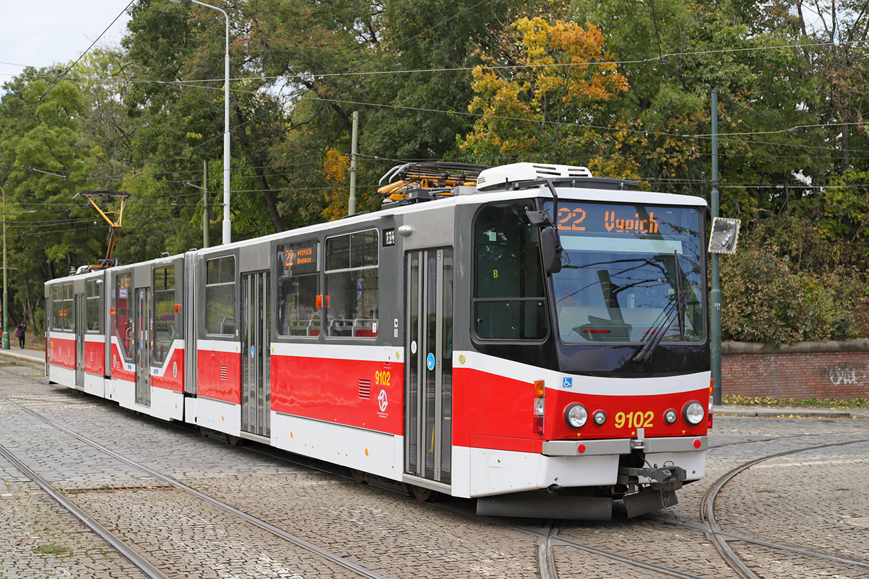Прага, Tatra KT8D5R.N2P № 9102